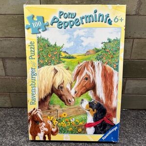 Ravensburger Pony Peppermint Puzzle Piece 100-Piece Set